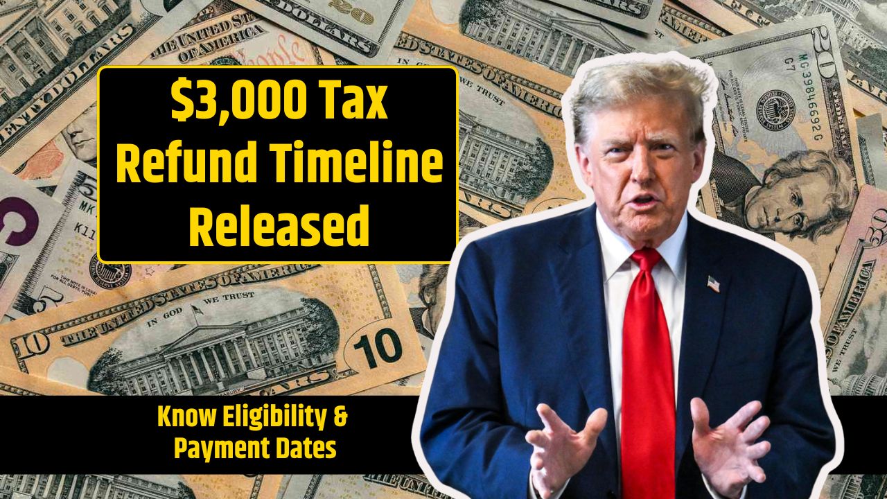 $3,000 Tax Refund Timeline Released